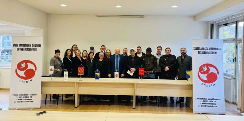 Delegacija švedskih sindikata boravila u posjeti Savezu samostalnih sindikata BiH