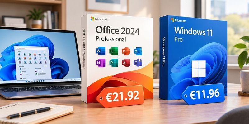 Povoljna nadogradnja softvera: Microsoft Office 2024 za 21 euro i Windows 11 Pro za 11 eura
