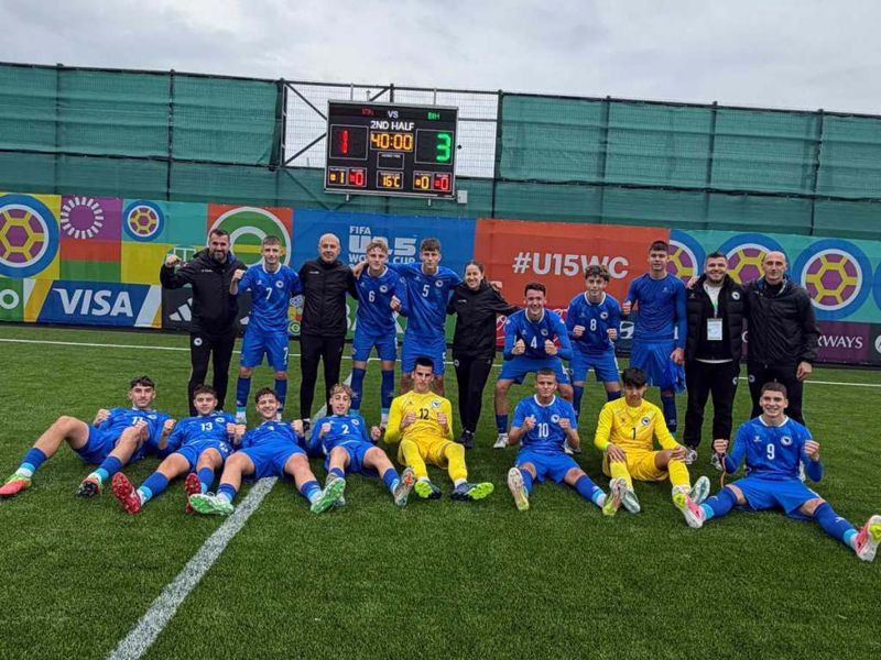 Mladi fudbaleri BiH ostvarili maksimalan učinak na FIFA turniru u Azerbejdžanu