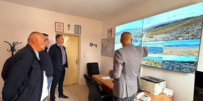 U Tomislavgradu uspostavljen sistem videonadzora za rano prepoznavanje požara