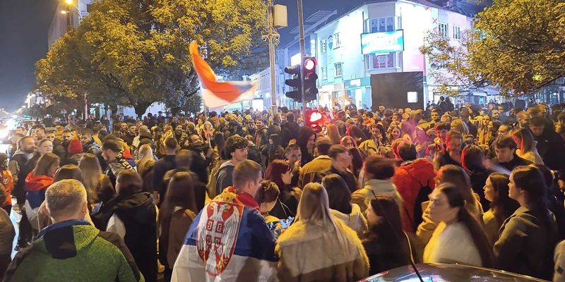 Banjalučani pozdravili uspjeh studenata: Očekuje se prelivanje političkih promjena i na Bosnu i Hercegovinu