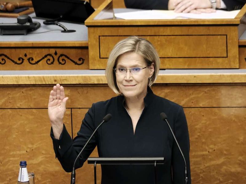Ulle Madise zvanično stupila na dužnost predsjednice Estonije