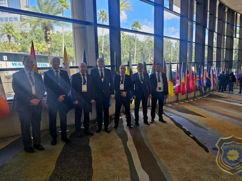 Policijski rukovodioci iz Bosne i Hercegovine učestvovali na prestižnoj konferenciji u Sjedinjenim Američkim Državama
