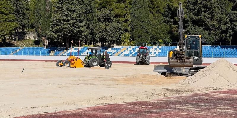 Intenzivirani radovi na stadionu Police: Leotar priprema infrastrukturu za plasman u najviši rang