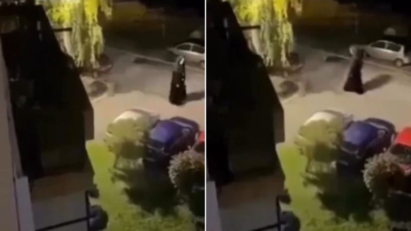 Misteriozne figure u crnim odorama zabilježene i u Laktašima