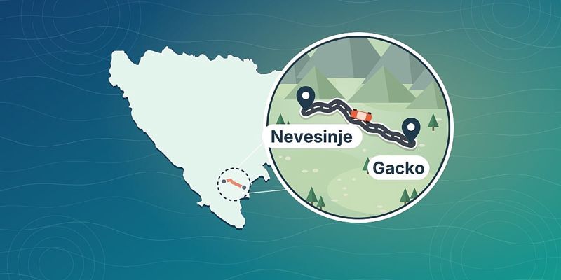 Počela sanacija puta između Nevesinja i Gacka: Investicija vrijedna 350.000 KM