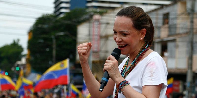 Maria Corina Machado ponovo u Venecueli nakon deset mjeseci provedenih u egzilu