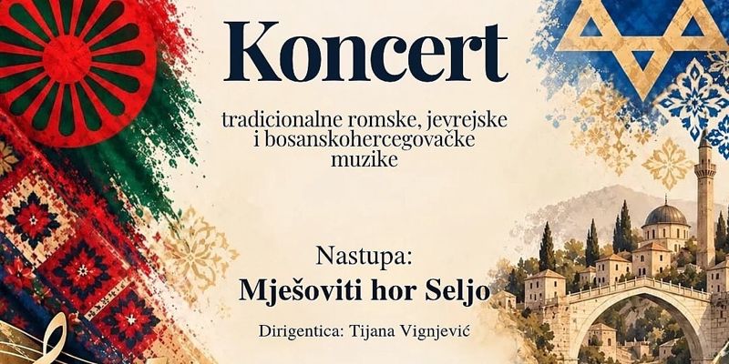Hor "Seljo" u Sarajevu priprema koncert tradicionalne bh., romske i jevrejske muzike