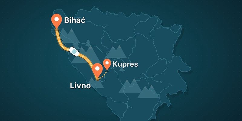 Vlada Unsko-sanskog kantona razmatrala planove za brzu cestu prema Livnu i odobrila nova razvojna sredstva