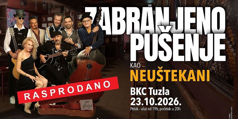 Zabranjeno pušenje u akustičnom izdanju: Veliko interesovanje i rasprodane dvorane širom regiona