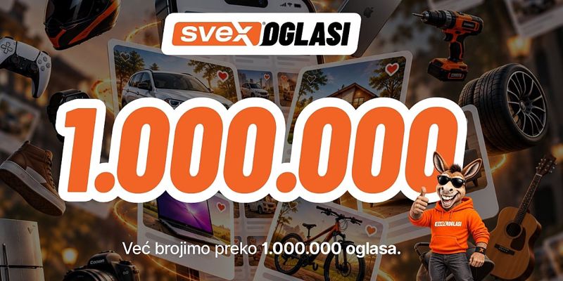 Platforma SVEX zabilježila milion objavljenih oglasa
