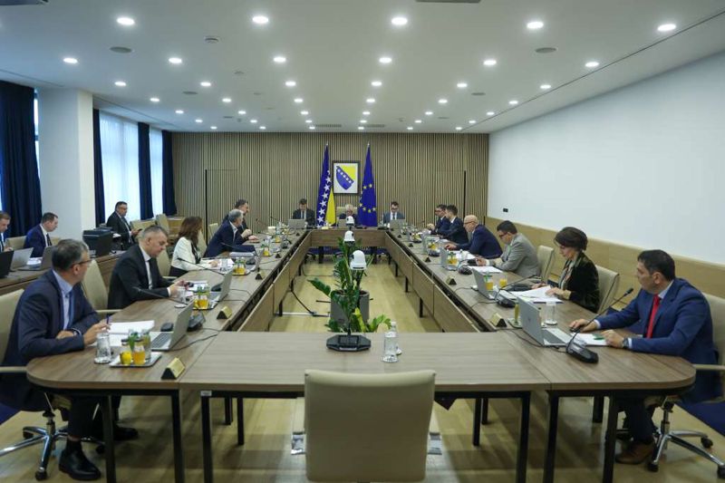 Vijeće ministara BiH sutra o izvršenju budžeta, aktivnostima OS BiH i izvještaju OSA-e