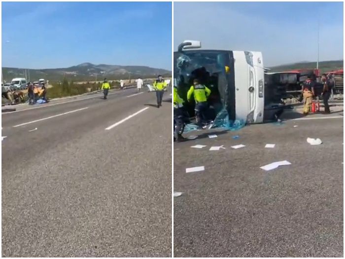 Teška saobraćajna nesreća u Turskoj: Najmanje 11 poginulih u sudaru autobusa i kamiona