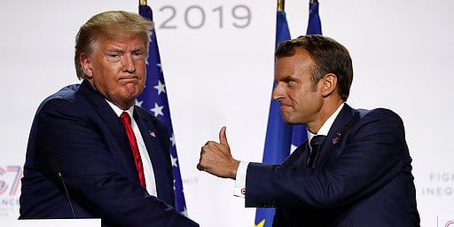 Trump ponovo uputio oštre kritike Macronu zbog migracione politike