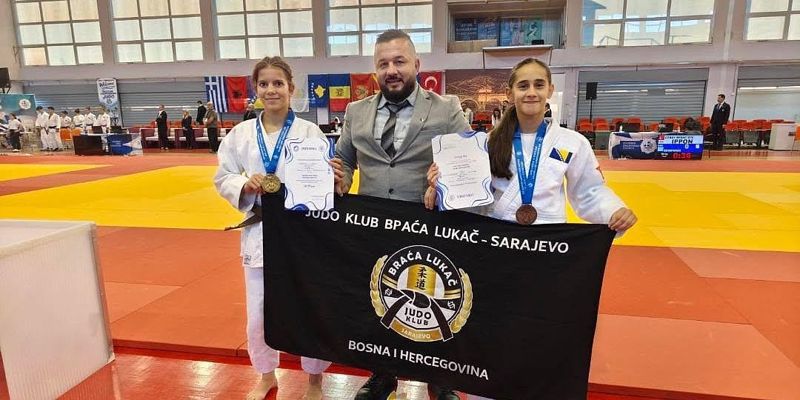 Novi regionalni uspjeh Judo kluba "Braća Lukač": Ajša Adilović treći put prvakinja Balkana