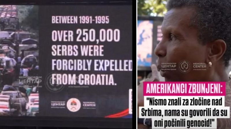 Kamioni s ekranima u Čikagu prikazivali poruke o srpskim žrtvama: Reakcije na selektivan prikaz ratnih dešavanja