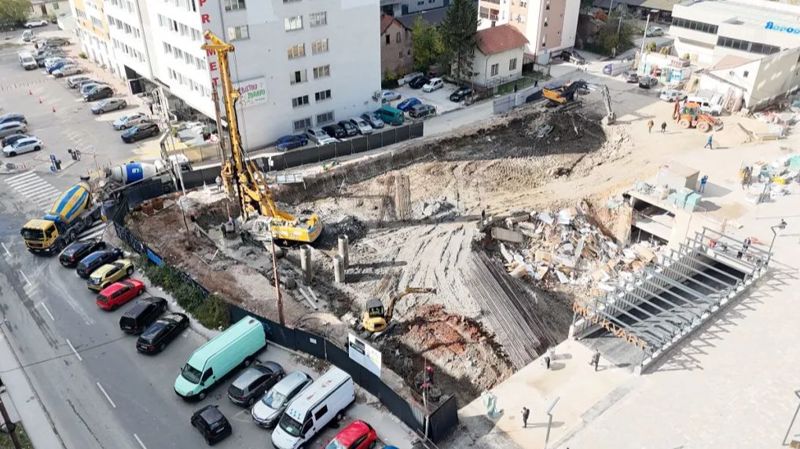 U Sarajevu počela izgradnja novog nebodera od dvadesetak spratova