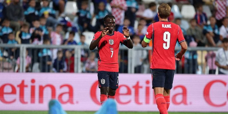 Težak poraz Hrvatske: Engleska uvjerljivo slavila na Rujevici uz pogotke Sake i Rogersa
