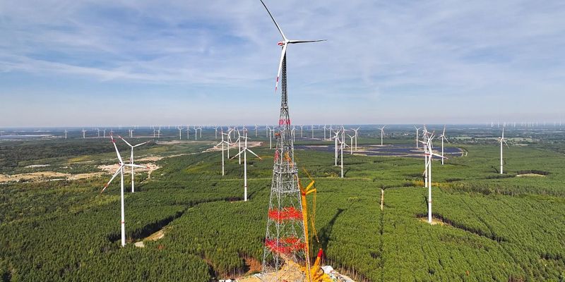 U Njemačkoj podignuta najviša vjetroturbina na svijetu visine 365 metara