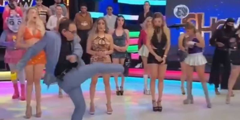 Incident u televizijskom studiju: Voditelj udario dron koji je pogodio gošću u lice