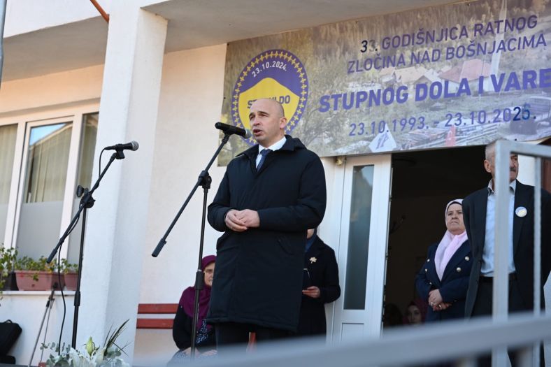Godišnjica zločina u Stupnom Dolu: Pivić poručio da se zajednička budućnost mora temeljiti na istini