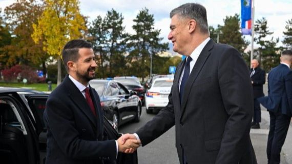 Milanović ugostio Milatovića i podržao evropski put Crne Gore: Imate svoju državu i svoj pravac