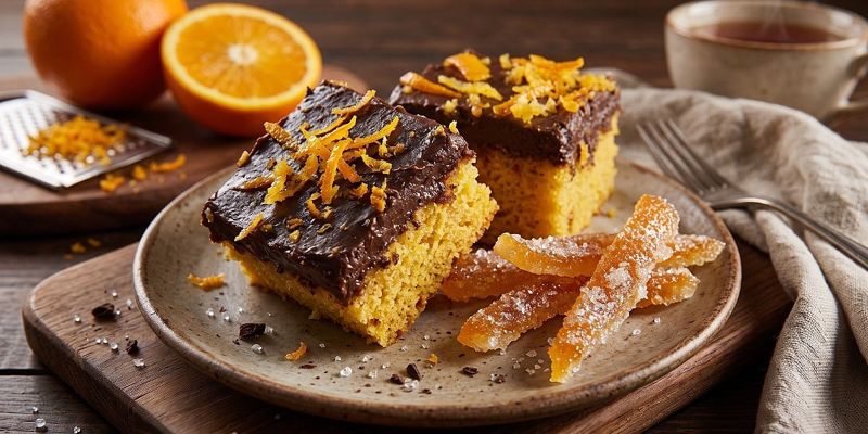 Sočne čokoladne kocke s aromom narandže: Savršena poslastica za svaku priliku