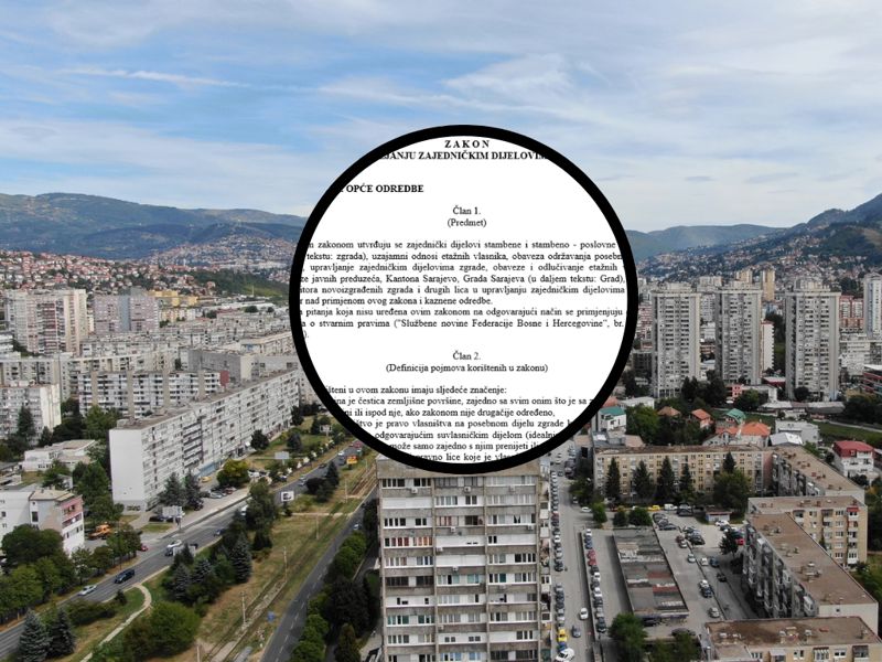 Zakon o upravljanju zgradama u Kantonu Sarajevo devet mjeseci na čekanju