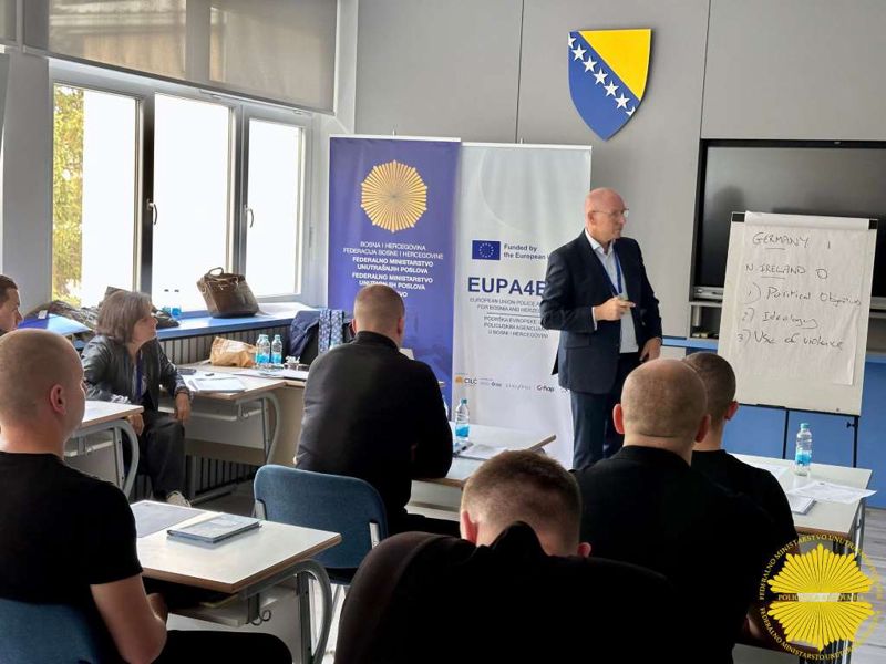 Policijska akademija FMUP-a uz pomoć Evropske unije modernizuje obuku kadeta