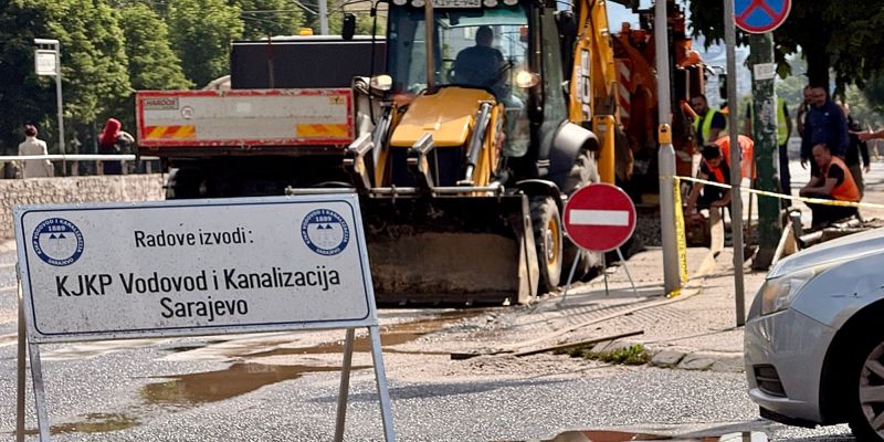 Objavljen raspored privremenih obustava vodosnabdijevanja za naredna tri dana u Sarajevu