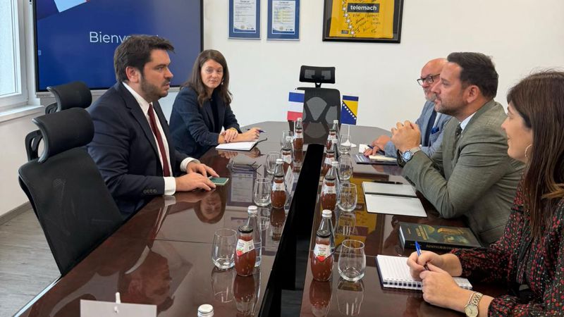Francuska i IDDEEA razmatraju nove projekte usmjerene na digitalizaciju i sigurnost u BiH