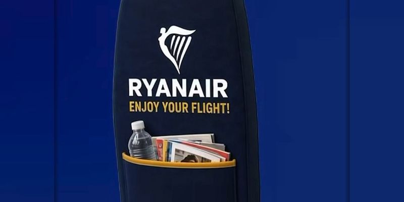 Ryanair se našalio s putnicima objavom o povratku džepova na sjedištima