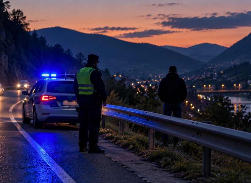 Policijska intervencija u Jablanici: Strani državljanin sankcionisan zbog narušavanja javnog reda i mira