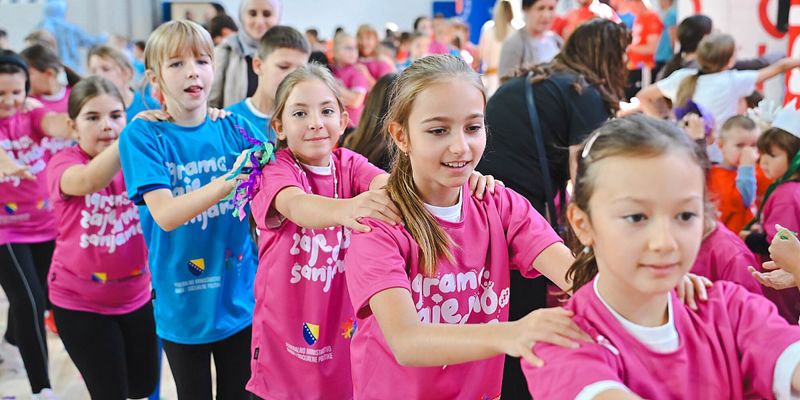 Otvorena Dječija sedmica uz sportske igre i druženje u Hrasnici pod motom „Igramo zajedno, sanjamo zajedno“