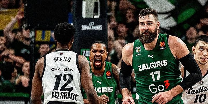 Novi poraz Partizana u Kaunasu: Žalgiris slavio u devetom kolu