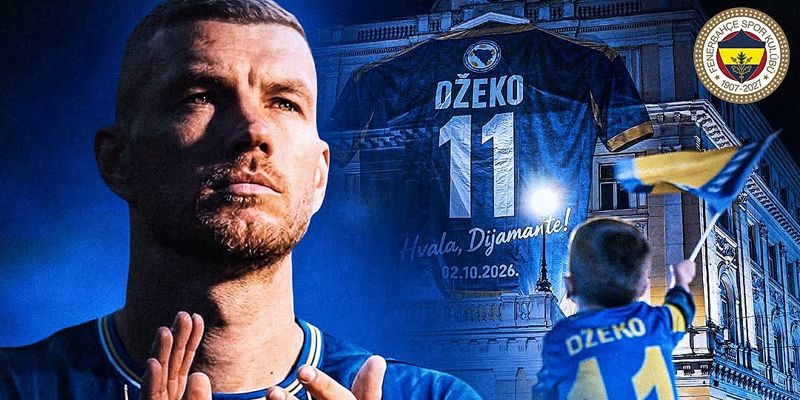 Fenerbahče uputio emotivnu poruku povodom oproštaja Edina Džeke od reprezentacije