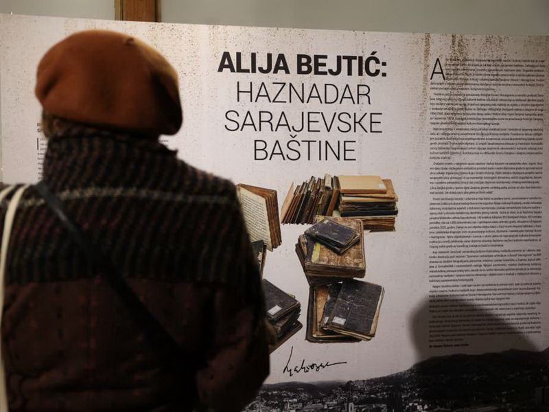U Brusa bezistanu otvorena izložbena postavka posvećena Aliji Bejtiću
