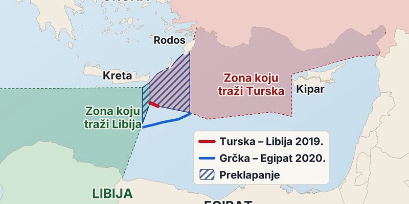 Egipat, Bahrein i UAE podržali Grčku u sporu oko tursko-libijskog pomorskog sporazuma