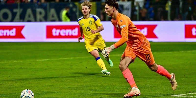 Mladi golman Salko Hamzić oduševio na debiju za reprezentaciju Bosne i Hercegovine