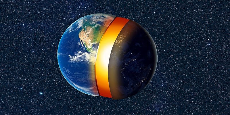 Zemljino jezgro postepeno oslobađa materijale starije od same planete
