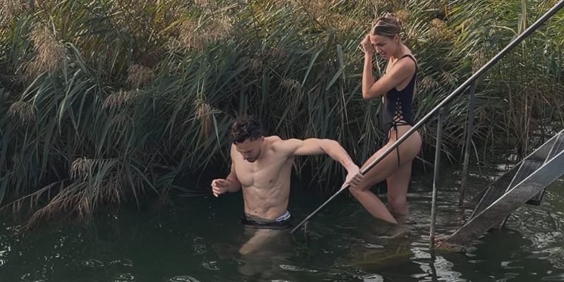 Haris i Sabrina Tabaković se kupali u hladnom jezeru Mondsee na temperaturi od 12 stepeni
