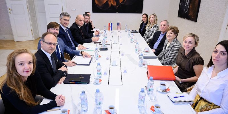 Plenković razgovarao s američkim senatorima o Bosni i Hercegovini i bilateralnim odnosima