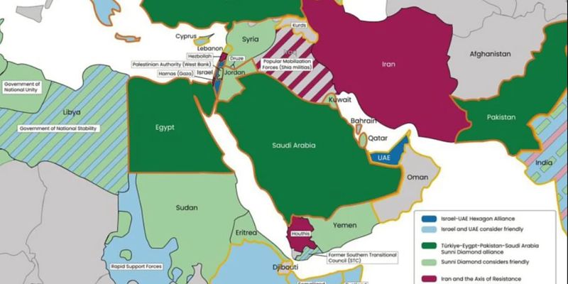 Netanyahu predstavio kartu novih saveza: Među partnerima Emirati, Grčka i separatističke snage u regiji