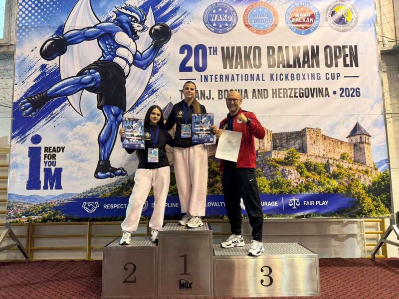 Iman Drugović osvojila zlatnu medalju na prestižnom Balkan Openu 2026