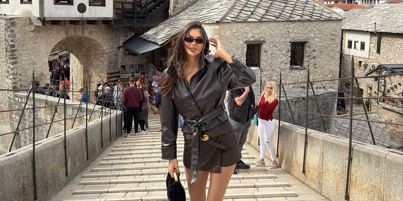 Nekadašnja Miss Hrvatske Laura Gnjatović posjetila Mostar: Oduševila izdanjem na Starom mostu i humorom uz tradicionalnu čorbu