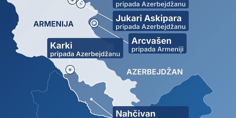Moguća razmjena teritorija između Armenije i Azerbejdžana u cilju trajnog rješenja graničnog pitanja