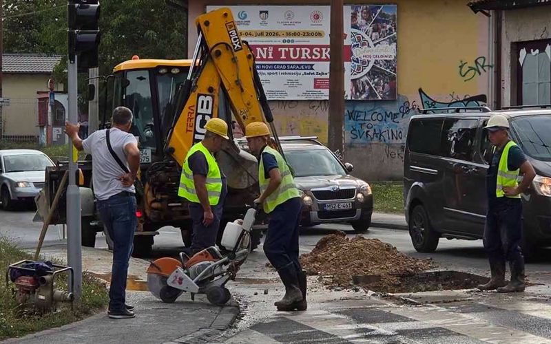 Najavljeni radovi na vodovodnoj mreži u Sarajevu: Spisak ulica u kojima se očekuju prekidi u isporuci vode