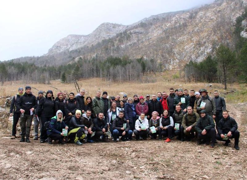 Uspješna akcija pošumljavanja na Blidinju: Posađeno 2.500 sadnica uz učešće pravosudnih radnika i brojnih volontera
