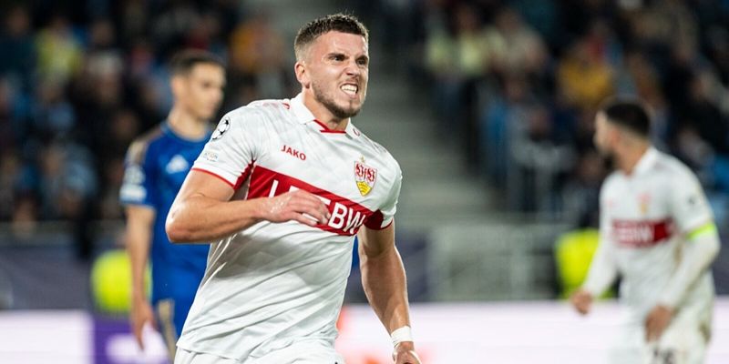 Ermedin Demirović spektakularnim volejom donio rano vodstvo Stuttgartu protiv Borussije Mönchengladbach
