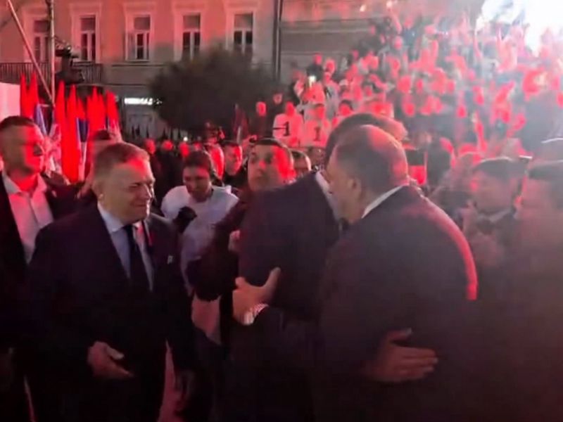 Dodik na skupu u Novom Sadu: Srbi sa obje strane Drine stoje ujedinjeni